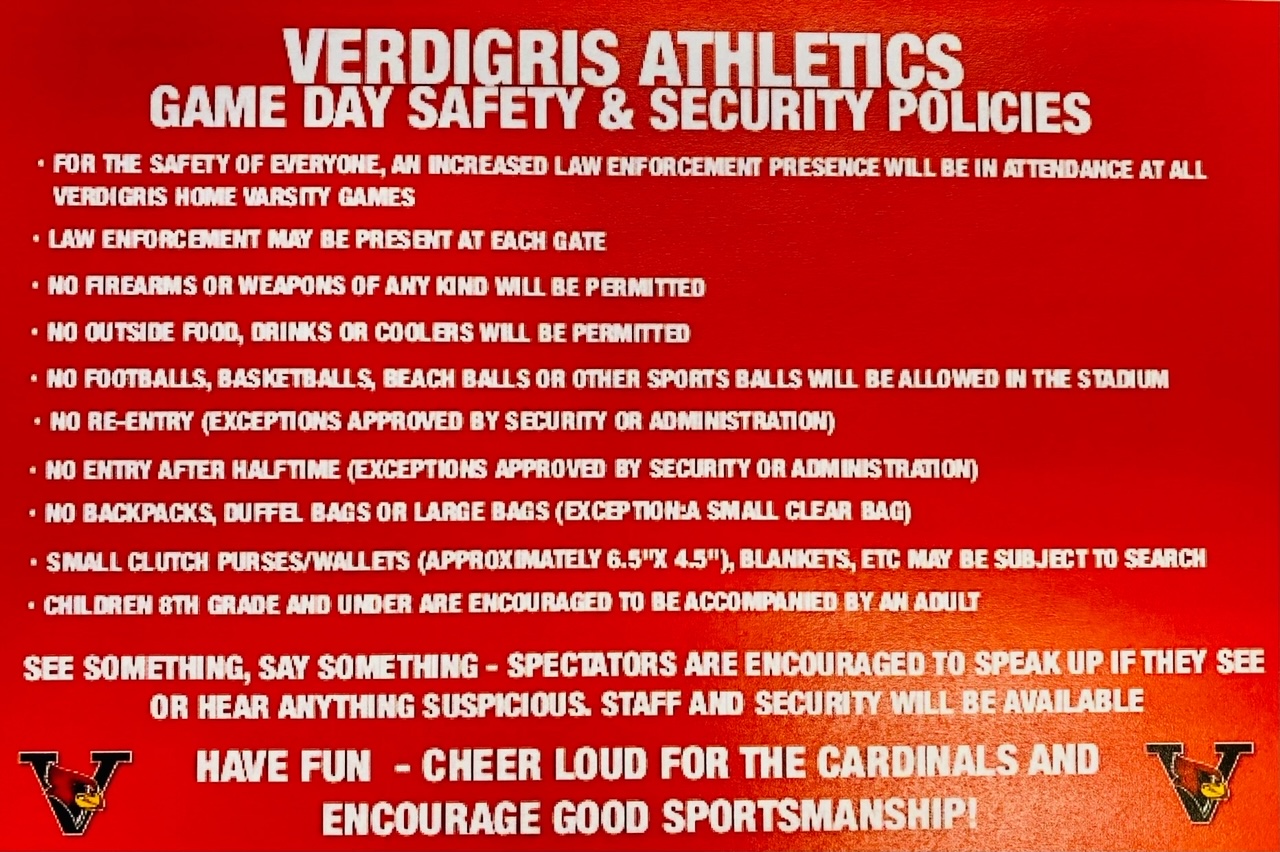 Game Day Policy